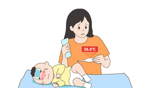 體溫38°C+，物理降溫要用溫毛巾還是冷毛巾？