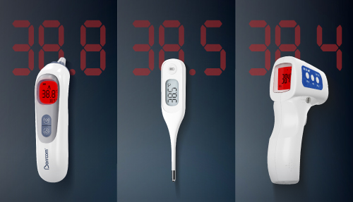 耳溫、腋溫、額溫全不同？哪個體溫計說了算？