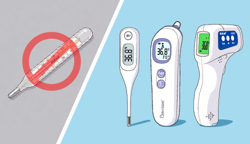 告別水銀時(shí)代！家庭測(cè)溫怎么選？怎么用？